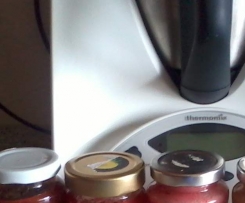 Johannisbeer-Nektarinen- MarzipanMarmelade mit Stevia