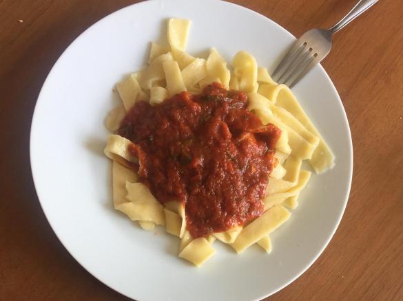 Tomatensauce für 1,5kg Spaghetti, Lasagne oder Cannelloni