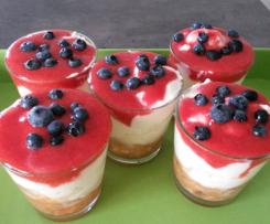 Vitamin-Sünde - Mascarponesdessert mit Früchten
