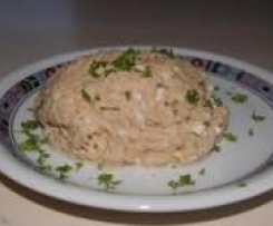 gladdy88: Thunfisch-Aufstrich mit gekochtem Ei