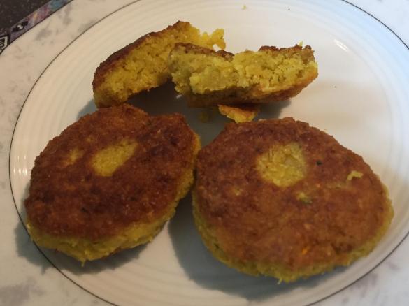 Variation Falafel / Kichererbsenbratlinge