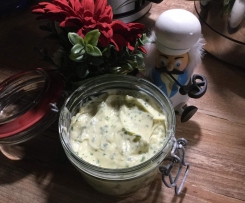 Schnittlauch-Baconsalz Butter