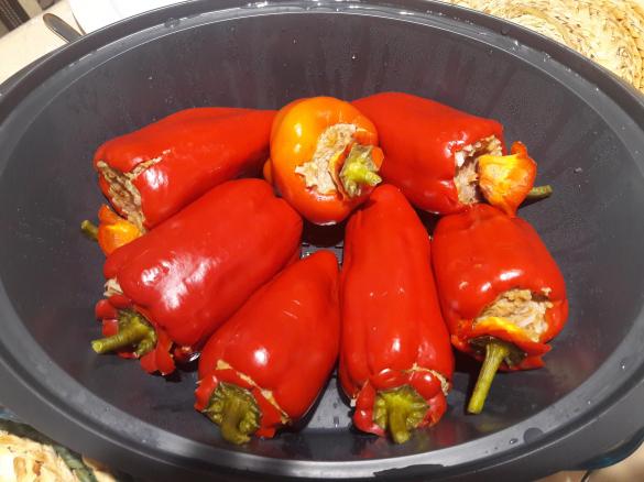 Variation von Gefüllte Paprikaschoten