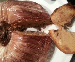 Apfel-Nutella-Kuchen