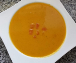 Möhrensuppe trifft Kokosmilch