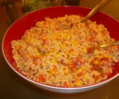 Variation von Variation von Nudelsalat - Sommerrezept