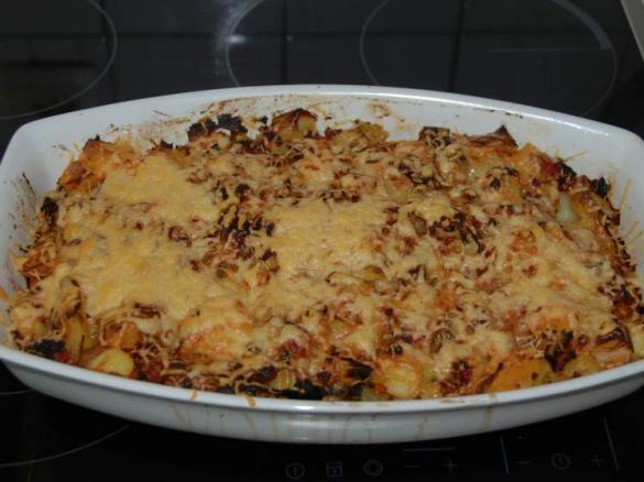 Porree-Hackfleischauflauf