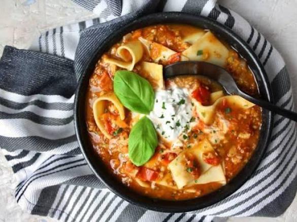 All-in-one: Lasagnetopf