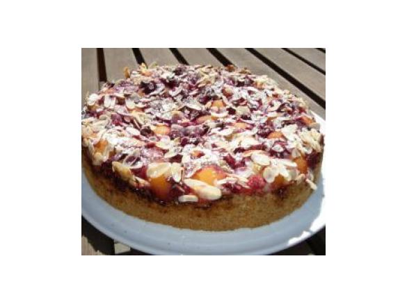 Himbeer-Aprikosen-Kuchen