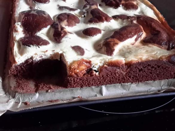 American Cheesecake -Brownies (Variation)