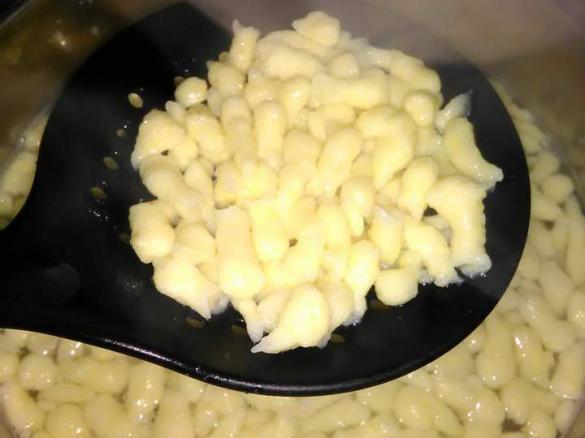 Zucchini-Spätzle - glutenfrei