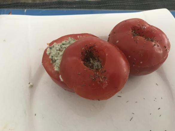 Gefüllte Kirschtomaten