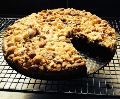 Nussknacker- Tarte mit Schokolade