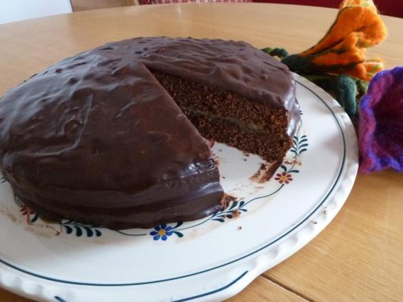 Variation von Sachertorte- die Ruck Zuck Variante