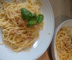 All in One Spaghetti Carbonara - ohne Sahne