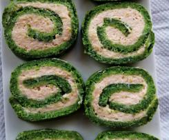 Lachs-Spinat-Rolle