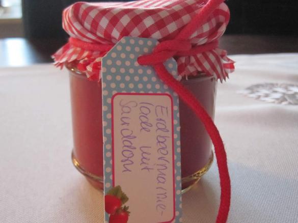 Erdbeermarmelade mit Sanddorn