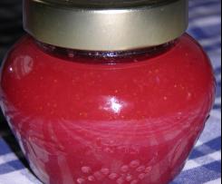 Erdbeermarmelade mit Amaretto