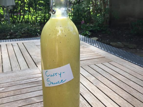 Variation Currysauce zum Grillen