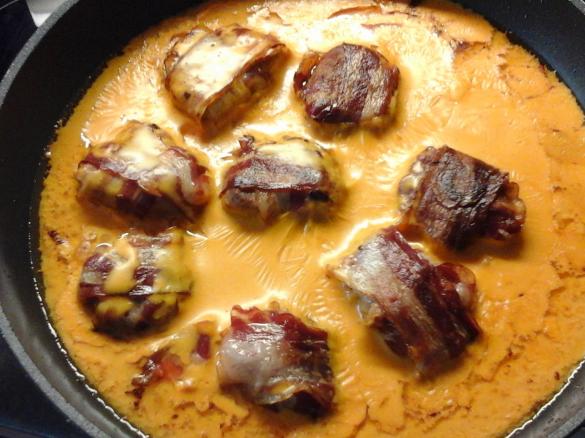 Schweinefilet im Baconmantel