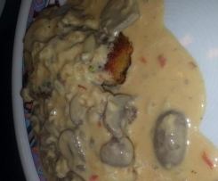 Jägersauce mit Ajvar 