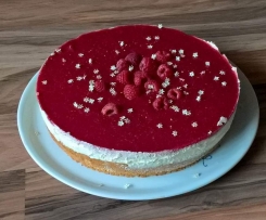 Holunder-Himbeer-Torte