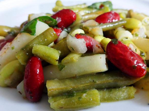 italienischer Bohnensalat