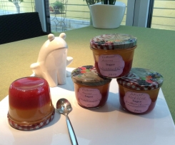 Schichtkonfitüre Erdbeer/Ananas