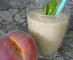 Pfirsich-Chiasamen-Smoothie