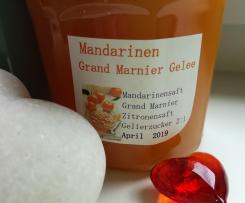 Mandarinen Gelee mit Grand Marnier