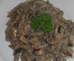 Pilz-Spätzle