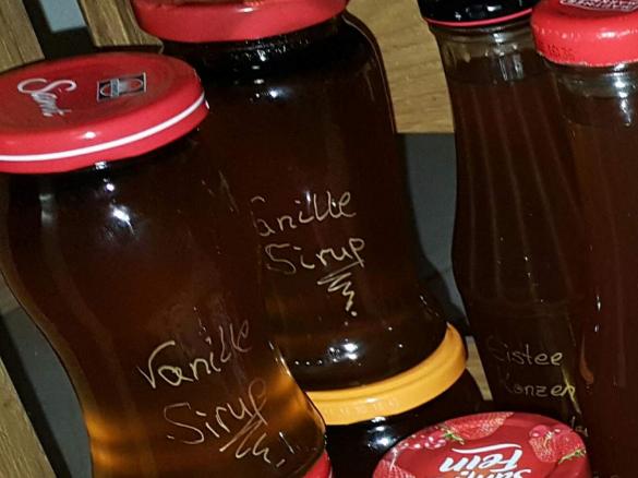 Vanillesirup extra aromatisch 