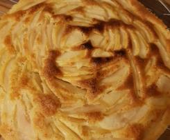 schneller Apfelkuchen mit Schmand