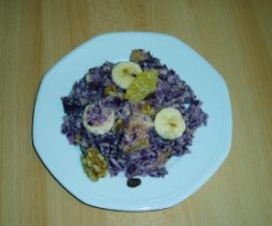 ww Rotkohlsalat mit Obst