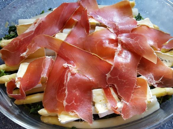 Gratinierter Spargel