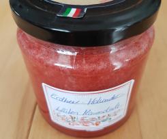Erdbeer Holunderblüten Marmelade