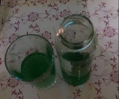 Ahoi Likör Waldmeister.