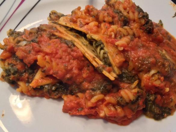 Vegetarische Lasagne 