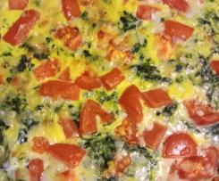 Variation Spinat Frittata