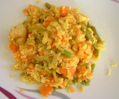 Fruchtiges Hähnchencurry alla Weight Watcher für 6SP oder Sattmacher (WW)