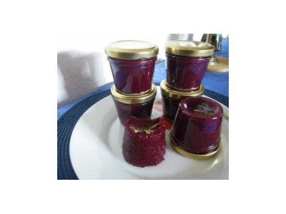 Rote Bete - Sülze - Gemüse mit Äpfeln - Reisessig - Akaziendicksaft