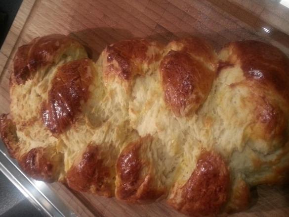 Hefezopf, wahlweise Mohnzopf