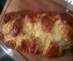 Hefezopf, wahlweise Mohnzopf