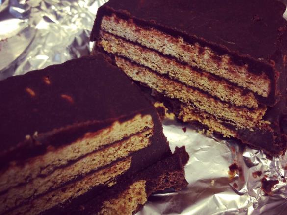 Spekulatius Kalte Schnauze / kalter Hund / Kekstorte (weihnachtlich)