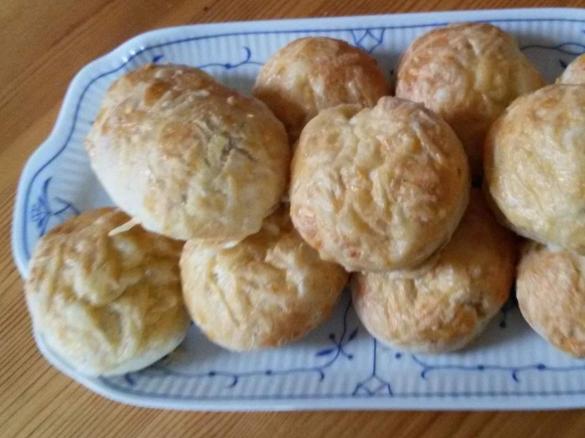 Englische herzhafte Scones