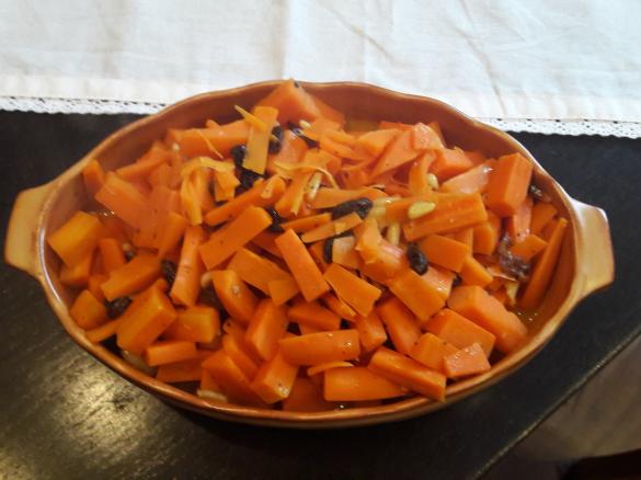 Orangen-Karotten-Mediteran