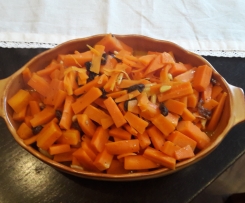 Orangen-Karotten-Mediteran