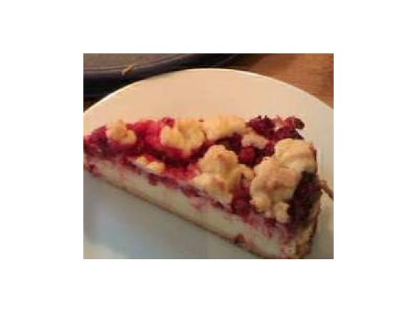 Käsekuchen mit Früchten