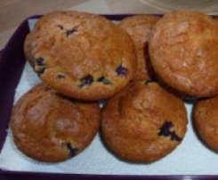 Heidelbeer-Muffins mit Dinkelmehl