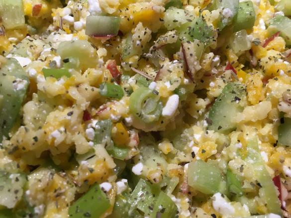 Hüttenkäse Salat - HCG Diätphase